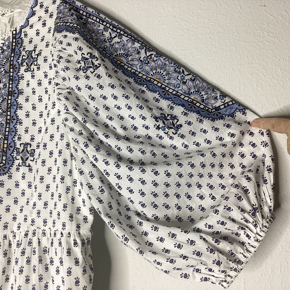 By Anthropologie Peasant Blouse S - Picture 11 of 13